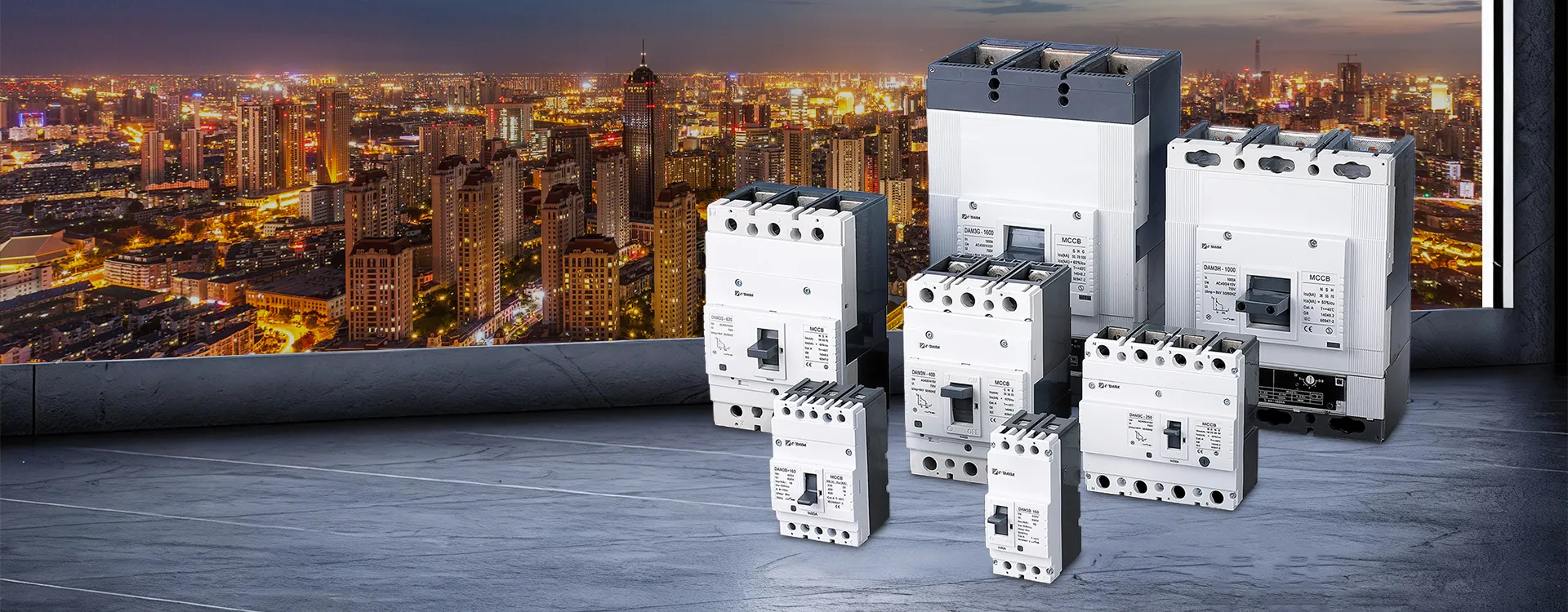 CDADA OEM ODM proizvođač prekidača - prilagođeni MCCB MCB za HVAC Elevator UPS aplikacije